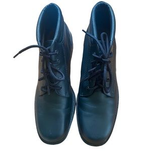 Danexx ankle boots‎ black leather Size 8